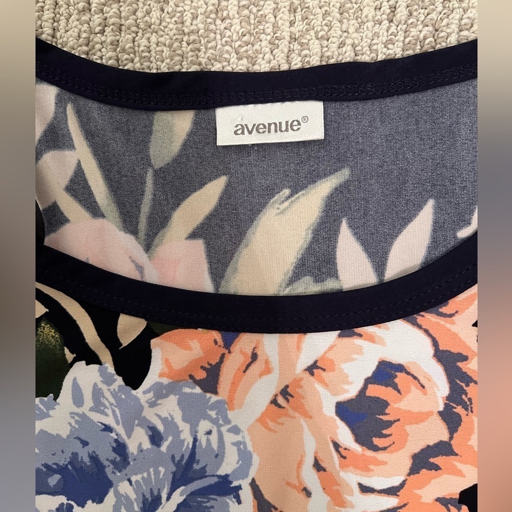 Avenue 22/24 floral flowy maxi dress - Picture 4 of 8